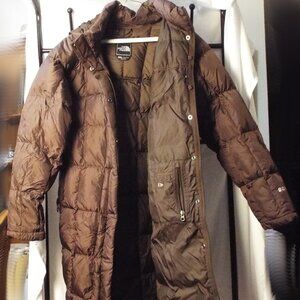 Brown Coat North Face